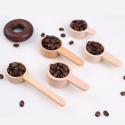 China Factory direct sales PORTABLE teaspoon household tableware tea spoon wooden product creative solid wood processing for sale