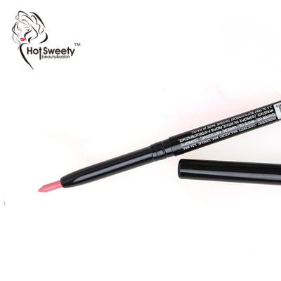 China Cosmetic Waterproof Slim Pencil No Name Eye Liner / Lipliner Automatic Retractable Private Label Lip Waterproof Liner for sale