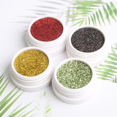 China Private Label Party Makeup Party Makeup Glitter Waterproof Body Cream Glitter Eyeshadow Cosmetics Gel Biodegradable Eyeshadow for sale