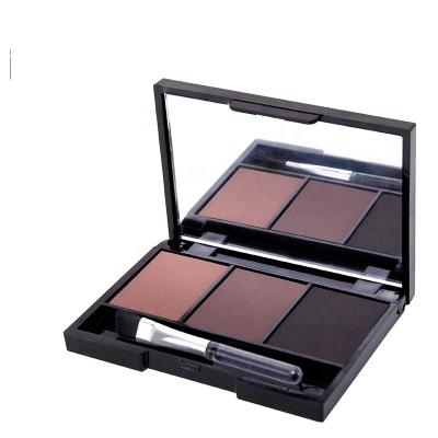 China 2019 popular long lasting waterproof makeup set eyebrow powder set with brush factory supply eyebrow powder for sale