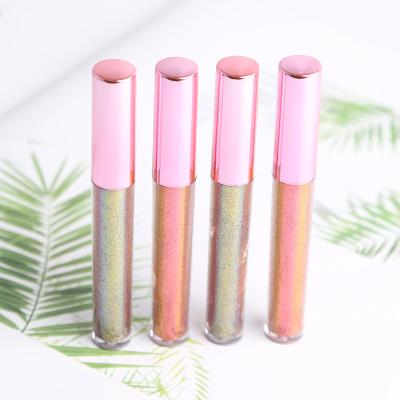 China Natural Sunscreen Cosmetic Private Label Vegan Girls Shimmer Lip Gloss Shimmer Biodegradable Glitter Lipstick Lip Gloss for sale