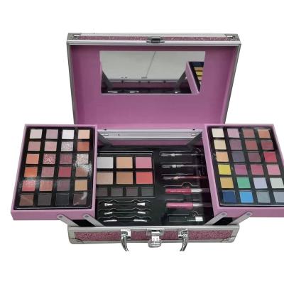 China Colorful Easy Make Up Professional Cosmetics Kit Colorful Eye Shadow Palette Large Cheap Makeup Kit for sale