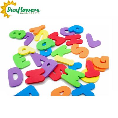 China KIDS DIY ARTS AND CRAFTS ABC Large Alphabet EVA Foam Shapes for Kids, Arts and Crafts, Language, Learning and Teachers for sale