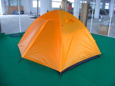 China double-layer  waterproof camping tent for 1-2 person dome tent igloo tent for sale