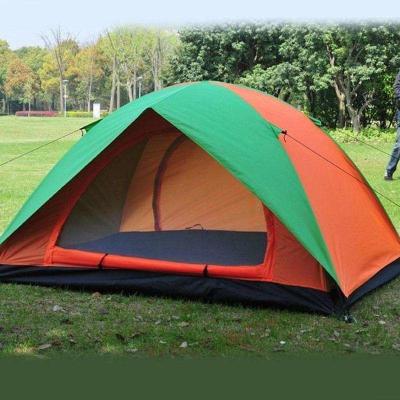 China camping tent -- two layers (two skin)with  waterproof  2000mm +UPF 30+  polyester for sale