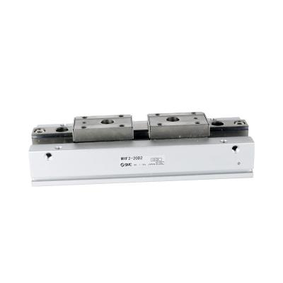 China SMC hotels parallel slide table thin finger cylinder MHF2-8D1/12D/16D2/20DR precision rail pneumatic cylinder for sale