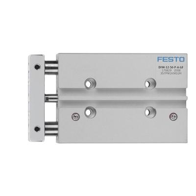 China FESTO-Hotels Pneumatic Cylinder DFM-12-16-20-25-30-32-40-50-80-100-B-PPV-P-A-GF-KF Cylinder for sale