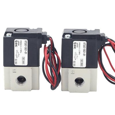 China SMC Solenoid Valve VT307V-5GS1-02-F VT307-5DZ-02 VT301V-025GS-B Electronic Valve for sale