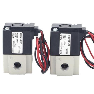 China SMC Electronic High Frequency Solenoid Valve VT307V-4G1 5G1-01VT317V-5G/DZ-02 Three Way Two Position Vacuum Valve for sale