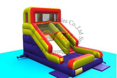 China inflatable durable material 0.55 mm pvc tarpaulin happy slide for sale