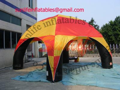 China inflatable air constant pvc outdoor spider 8 foots show tent for sale