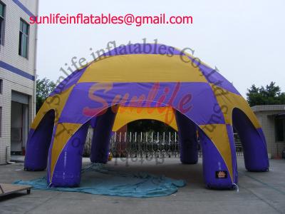 China inflatable air constant pvc outdoor spider 8 foots show event tent for sale