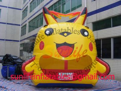 China inflatable cartoon ball pool bouncer castle BO131 for sale