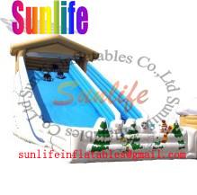 China inflatable bouncer castle giant slide for sale