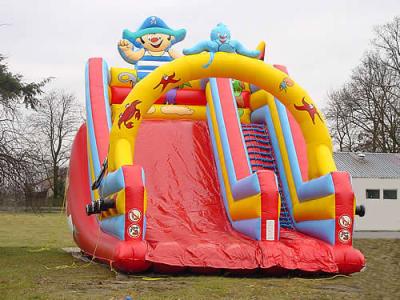 China inflatable bouncer castle slide for sale