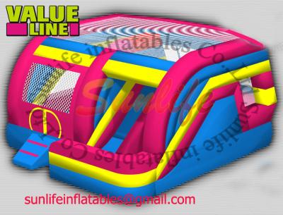 China inflatable 0.55mm pvc tarpaulin jumping castle BO145 for sale