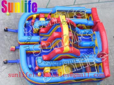 China hot sell inflatable jumper slide combo com093 for sale