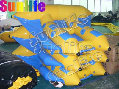 China inflatable Stimulate flying fish blue and yellow boat MB009 for flying for sale