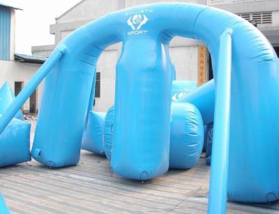 China Rent Commercial Inflatable Paintball Bunkers , Blow Up Paintball Bunkers EN14960 for sale