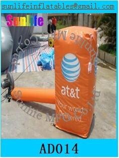 China 0.55 mm pvc tarpaulin inflatable can for sale