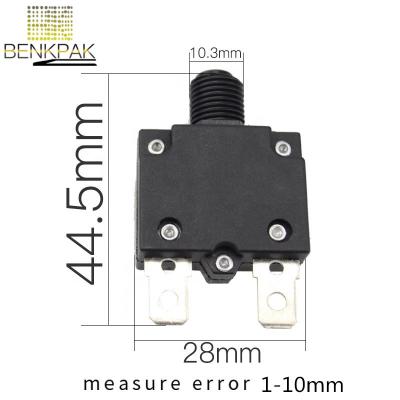 China 8A Automatic Reset Current Overload Protector Thermal Switch 8A for sale