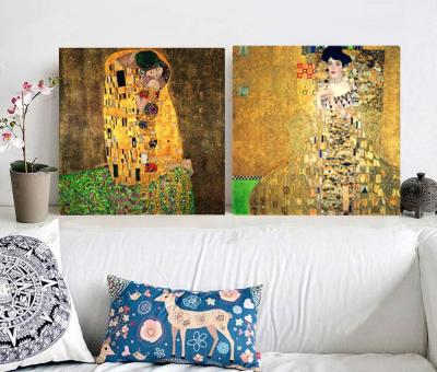 China Abstract Myriart Wall Art Canvas Painting Stretched Home Art Print Posters Decor Picture Frames Ready To Hang for sale