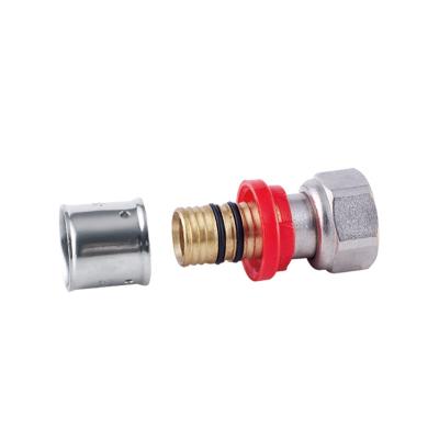 China fluids & HT 200-3061 unions HELERO gas pex removable fittings female TH brass pipe press fittings for sale