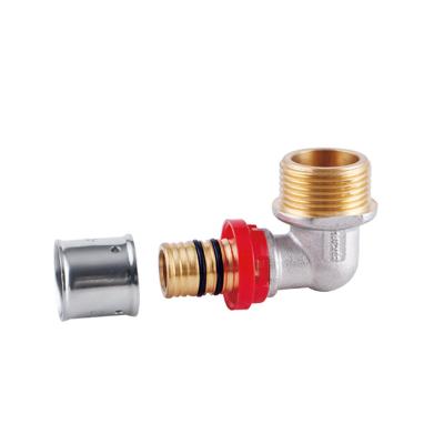 China fluids & HELERO GAS HT 200-3058 plumbing fittings names pex fittings brass press fitting for PEX-AL-PEX pipe for sale