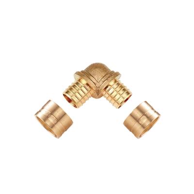 China fluids & HELERO Gas HT 200-1608 Factory Sale Whole PEX Pipe and Fittings 16-32mm Brass Elbow Fitting for sale