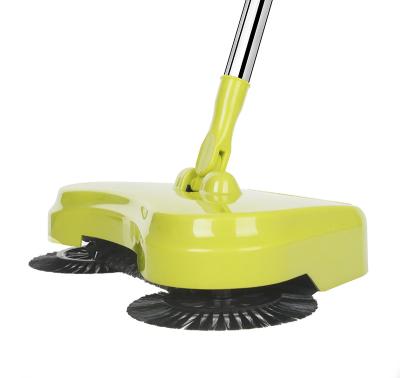 China Home Lazy 3 In 1 Hand Push Powered Automatic Sweeper Broom With Easy Cleaning Floor Mop for sale