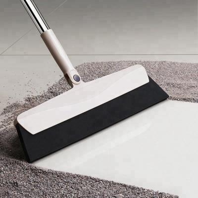 China Home Bathroom Cleaning Magic Telescoping Dual-Use Wet And Dry Hair Is Handles Wiper Blade Rubber Broom Mop Field Dust for sale