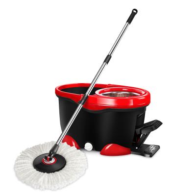 China Best Viable Selling Small Life 360 ​​Rotate Easy Magic Broom Prices Electrostatic Dust Mop With Mop Buckets for sale