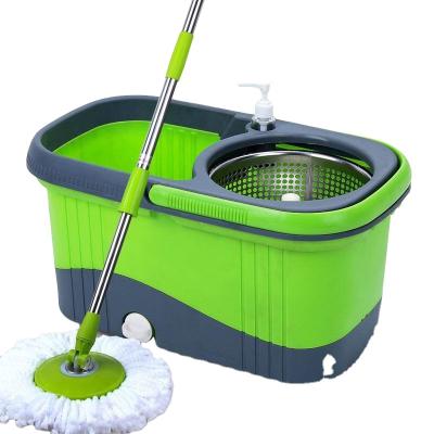 China Super Witorange 360 ​​Cleaning Mop Sustainable With Square Bucket Mop for sale