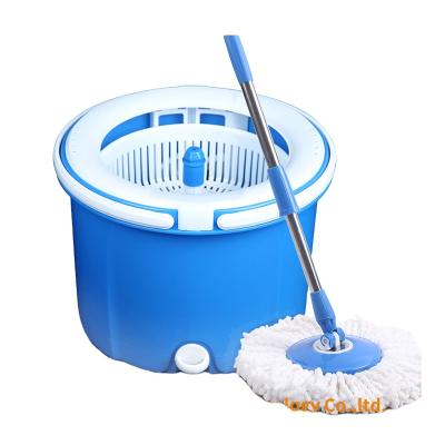 China Professional Witorange 360 ​​Rotating Small Hand Press Bucket Single Floor Sustainable Cleaning Magic Mop Microfiber Refill*2 PCS All-Season for sale