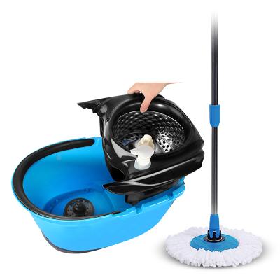 China Newest Design Sustainable Magic Hot Selling India Online Shopping Save Energy Handle Swirl Quick Dry Pressing Mop for sale