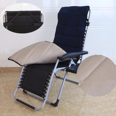 China China Steel Made Garden Chair With Clamp Cover Folding Zero Gravity Chair With Cushion for sale