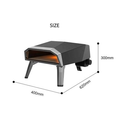 China Traditional Multi-fuction Stainless Steel Toaster Oven Steak Maker Gas Pizza Ovens for sale