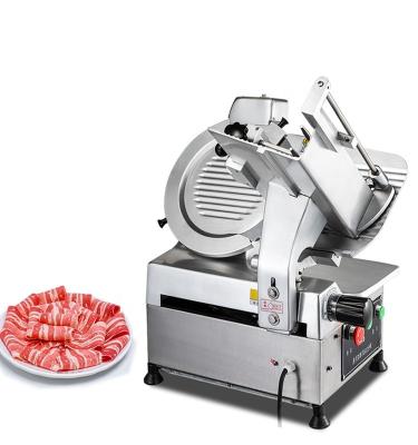 China Easy To Operate Stainless Steel Electric Commercial Automatic Mutton Meat Slicer Ham Meat Slicer Cutting Machine for sale