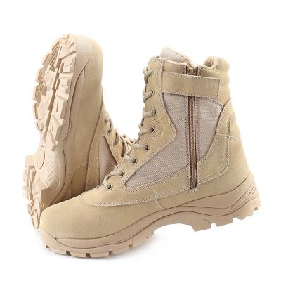 China Winter Breathable Boots For Men Military Boots High Ankle Military Desert Boots for sale