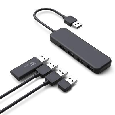 China 4 in 1 type A hub 5gpbs splitter usb hub 3.0 USB hub, 4 port USB 3.0 hub, applicable ultra thin portable data hub BW-H4090A for sale