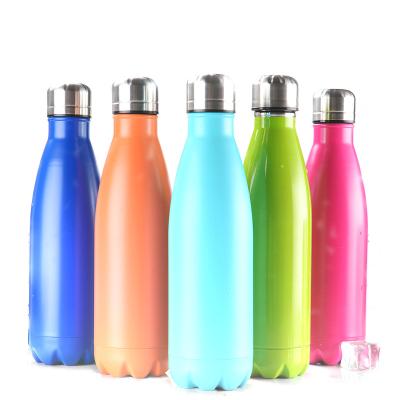 China 12/17/25 Ounce Sustainable Sports Water Bottle Double Wall Insulated Vacuum Stainless Steel Water Bottle for sale