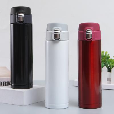 China 480ML Vacuum Flask Sports Coffee Thermos Stainless Steel Viable Double Walled Insulated Water Bottle for sale