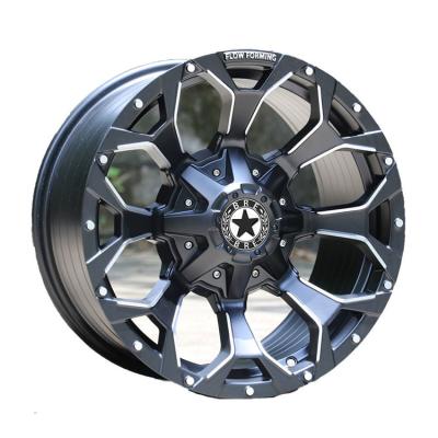 China Best Selling High Quality 16 17 18 ALLOY 20 Inch Black Racing 4X4 Wheel Magnesium Rims Alloy Wheel Rims For Automotive for sale