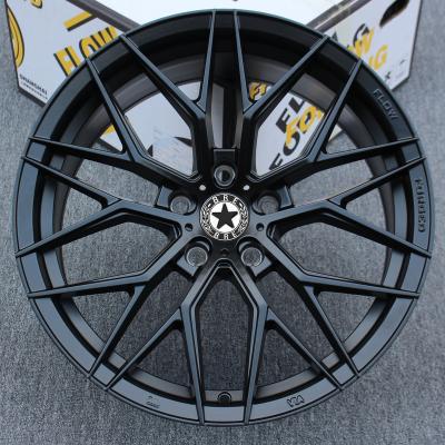 China ALLOY Wheels Cast 5x112 Forged 5x114.3 5x120 20 Inch OEM Alloy Cayenne Box Item Finish Face Color Luxury BLACK Design for sale