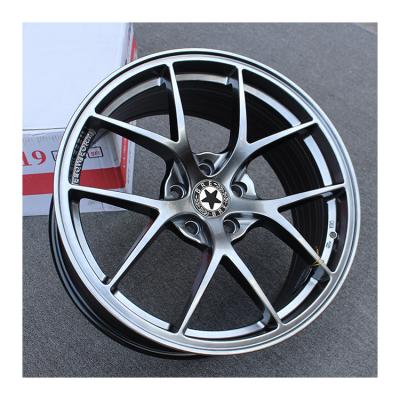 China High Quality ALLOY Fashion Style Rid 15 16 17 18 19 Inch Black 5 Holes Forged Magnesium Aluminum Wheels Split Wheel Car For Automotive for sale