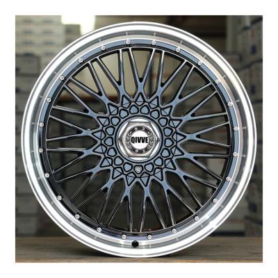 China ALLOY Low Price Good Quality 15 16 17 18 19 Inch 5 Hole Rs Forged Magnesium Star Alloy Wheel Black White Vehicle Wheels For Automotive for sale