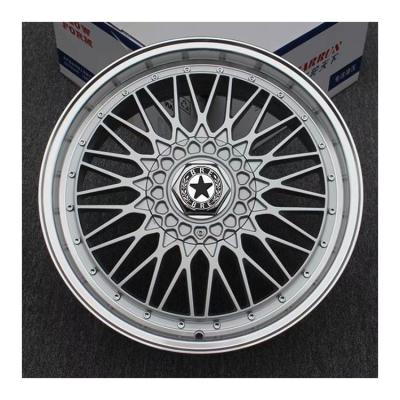 China ALLOY Factory Wholesale 15-19 Inch Size High Quality Star Look Rs Black Star Style Wheels Magnesium Alloy Vehicle Wheel For Vehicle for sale