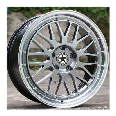 China ALLOY China Manufactured 15 16 17 18 19 Inch Economical White And Black LM Magnesium Wheels China Cast Shaped Alloy Wheel For Vehicle for sale