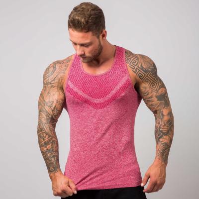 China Manufacturer Gym Fitness Bodybuilding Mens Muscle Workout Viable Custom Printing Tank Top for sale