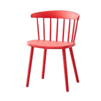 China Armrest Adjustable Chair Living Room Convertible Modern Style (Other) Kitchen Dining Chair Plastic Chair for sale